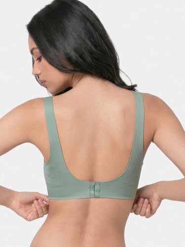 Image of Enamor Innovations Invisi Minimizer, Ultra Smooth, Bonded, M-Frame, Women's T-Shirt Bra - Seamless, No-Pinch, No-Dig, Padded, Wirefree, Full Coverage - IO03 (Available in Plus Sizes)