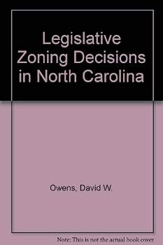 Paperback Legislative Zoning Decisions in North Carolina Book
