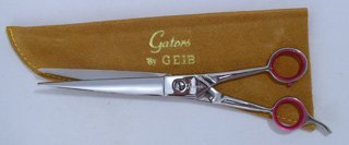 Ed Geib Gator 8.5" Curved Dog Grooming Scissors