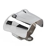 PHINDICE-Motorcycle-Waterfall-Style-Horn-Cover-Speaker-Cover-Trim-for-Harley-Heritage-Softail-Dyna-Touring-Road-King-Electra-Street-Glide-FLHX-FLTRU-95-20-Chrome