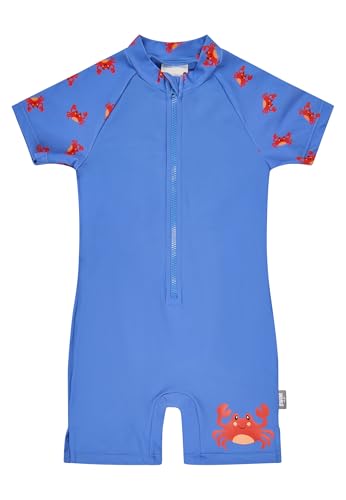 Maillot de bain une pièce mixte bébé Sterntaler motif crabe rouge