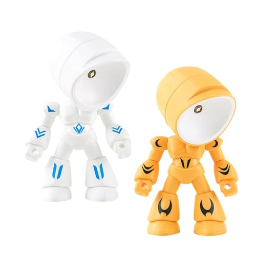 XIANGMUN Energy Efficient LED Robot Companion Light Solves Loneliness for Home Use Base LED Night Light