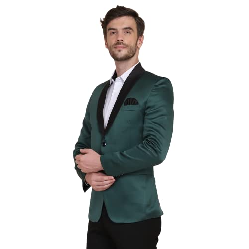tahvo Men Suit Set (Green, 42)-picture-20