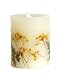 フレームレスフリッカーキャンドル フラワーショート ミモザ