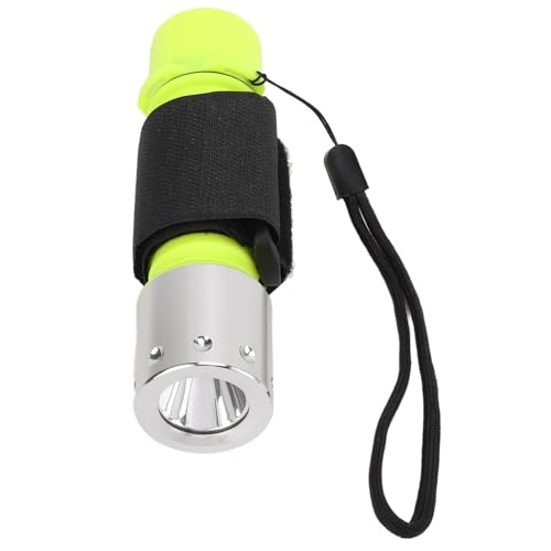 Linterna de buceo LED IPX8 impermeable con diseño compacto para exploración submarina