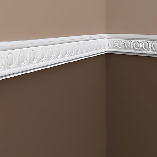 Cimaise de salon en polyuréthane Profhome 151335 moulure de finition - 5