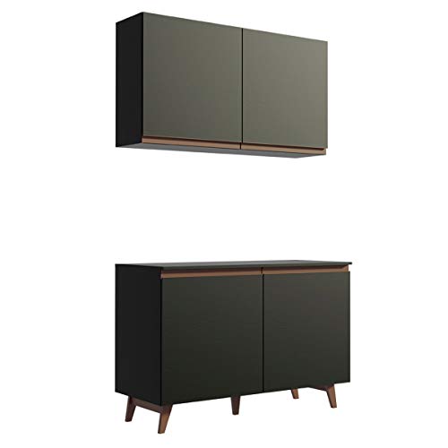 Madesa Cocina Integral Modular 120cm Reims - Negro