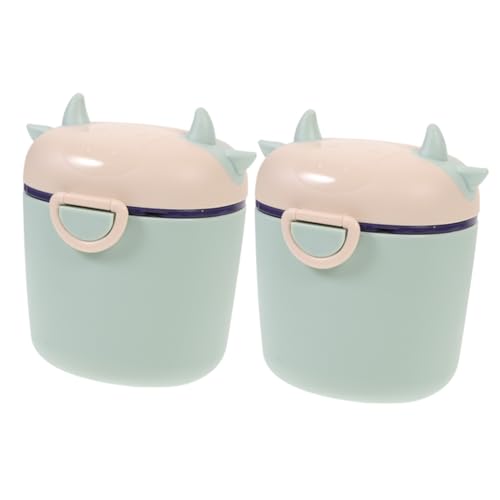 ULDIGI 2 Piezas De Para Bebés Dispensador De Leche Portátil Recipiente De Polvo Para Bebés Esencial