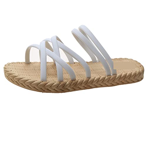 Sandales pour femmes anti fatigue à fond plat pour marcher sans douleur
