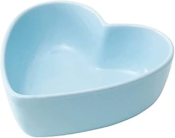 Wait Fly Heart-shaped Bowls for Salad Soup Snack Dessert Best Kitchen Household Cooking for Home Kitchen Blue