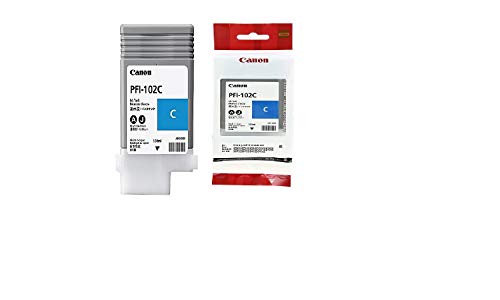 Canon PFI-102C cartouche cyan originale aux pigments stables