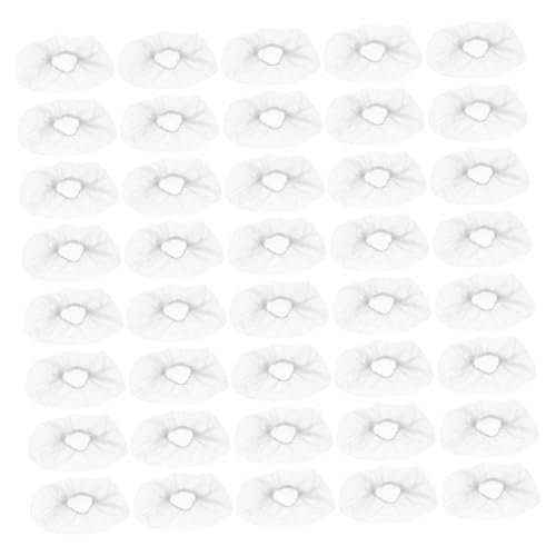 SOESFOUFU 100 Pack Disposable Spa Bag Liner Wash Basin Cover for Face Beauty Salon Elastic Open End White Multi-functional Use