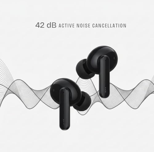 Image of Wireless Earbuds Bluetooth 5.3 TWS Earphones Full Touch Control Headphones Built-in Microphone Premium Sound Quality Ensure Fast Stable & Connection with Type C Charger