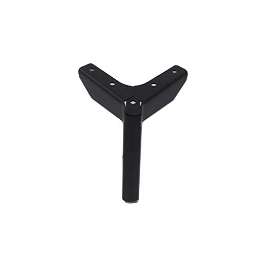 Image of JGS Iron Legs for Table Set of 4 for Furniture Riser Desk Heavy Duty Table Legs Workstation Table Height Extender Metal Legs for Wooden Cabinet & Coffee Table Stand(12 cm, Black)