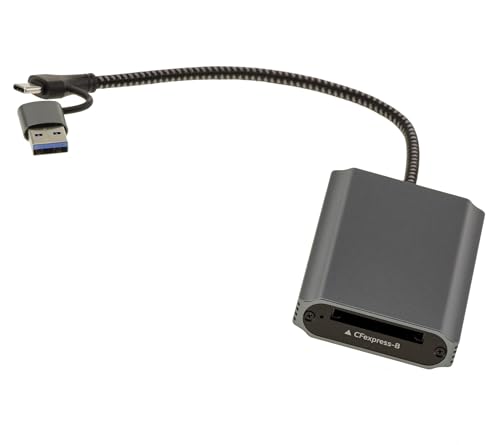 Lecteur CFexpress Type B USB C 3.2 Gen 2 Enregistreur Carte CFe 10G