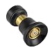 Lichamp Hose Nozzle, Heavy Duty Brass Fireman Style High Power Leak Proof Adjustable Garden Water Sprayer, Suitable for Car Wash, Patio Cleaning, Watering Lawn and Garden, Shower Pets (Black)