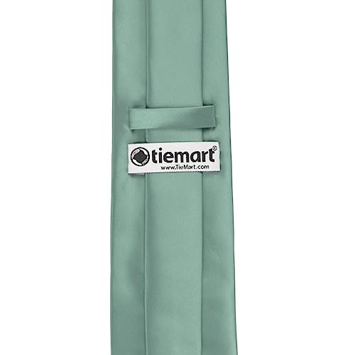 Image of tiemart Premium Solid Color Necktie