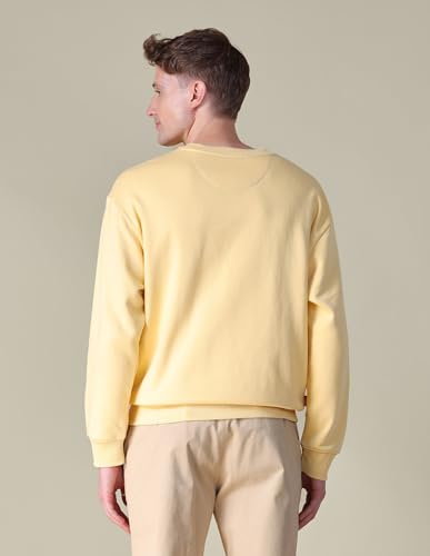 Image of U.S. Polo ASSN. Knitted Relaxed Fit Sweatshirt for Men - Comfortable, Full Sleeves Men Sweatshirts