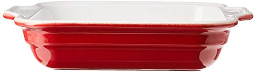 Emile Henry 28 x 23 x 5 cm Classiques Square Baking Dish, Cerise 2 Gallery Image