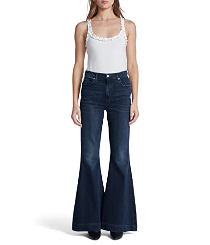 7 For All Mankind Megaflare in Sunbeam