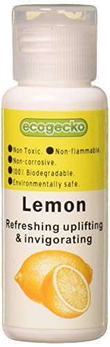 Ecogecko Fragrant Aroma Oil to use with EcoGecko Air Revitalizers. 30ML, Lemon