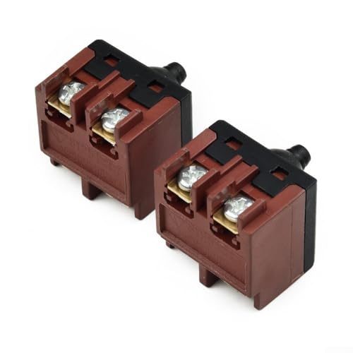 ZiStarlilife Interruptor de botón de amoladora angular, 2 piezas para amoladora angular de 100 mm, accesorio de pulidor, práctico de usar