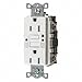 GFCI Rceptcle, Commer., Wht, 15A, 0.5 HP