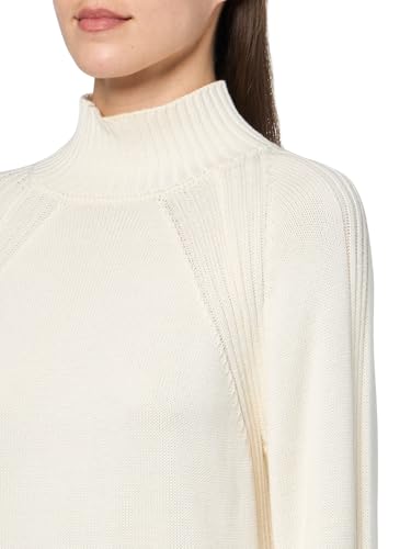 Image of Jones New York Women's Mock Neck Sweater with Rib Detail