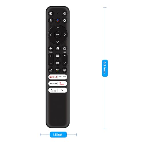 Télécommande de rechange universelle TCL lot double de boîtiers infrarouges fluides sans voix - 4