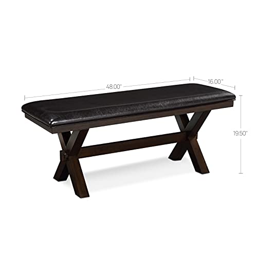 House Of Living Art Mid Century Collection Dining Bench, Espresso #TOP3