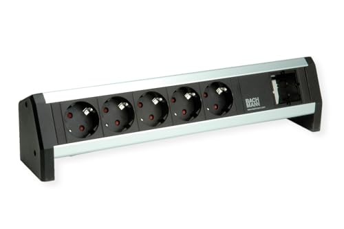 Prises Schuko BACHMANN Desk 902.1206 pour résoudre le manque de prises de bureau