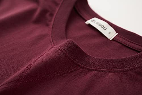 Image of KLIEGOU Men's 100% Cotton Longline T-Shirt, Pre-Shrunk Soft