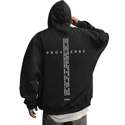 Pull à capuche pour homme vêtements inspirants de style rétro décontracté