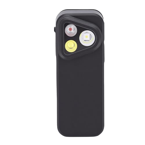 TIKATARER Linterna LED, Luz Portátil con 3 Niveles de Brillo, Mini Luz Recargable USB C para Deportes y Actividades Al Aire Libre, Ideal para Iluminación de Emergencia