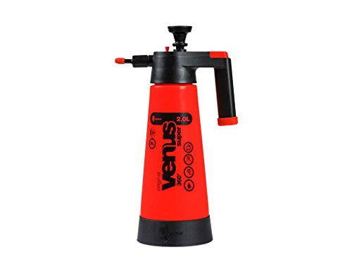 Kwazar 20010004 Venus Super - Pulverizador a presión (360 Grados, 2 L), Color Naranja