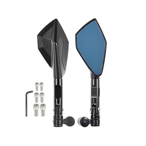 に適合する フォルツァ NSS 750 350 NSS750 NSS350 CNC 10 ミリメートル 8 ミリメートルオートバイアクセサリーミラーバックミラーサイドミラーリアビューミラー(Black)