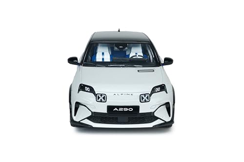 Modelo a escala 1:18 Alpine A290 GTS Blanco 2024 Solido miniatura 2