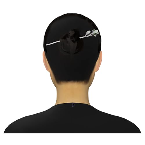 Épingle à cheveux Magnolia 725 argenté taille unique pince chignon femme