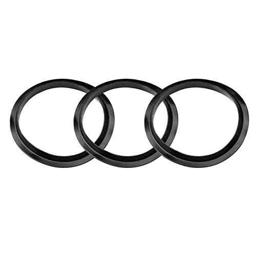3 Pièces Joint pour Bouchon Lavabo, Bouchon Baignoire Pop Up Joint, Joint Clapet Baignoire pour Ø Extérieur 39 mm, Ø Intérieur 32,5 mm