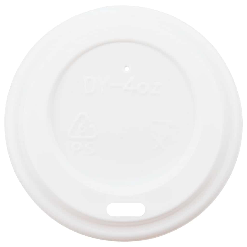 1000 bicchieri di carta da 120 ml, con coperchio, usa e getta, multicolore, per caffè, tè, bevande, feste, ufficio