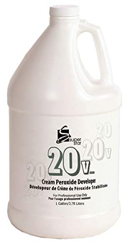 Super Star Cream Developer [20 Vol] Gallon (Pack of 4)