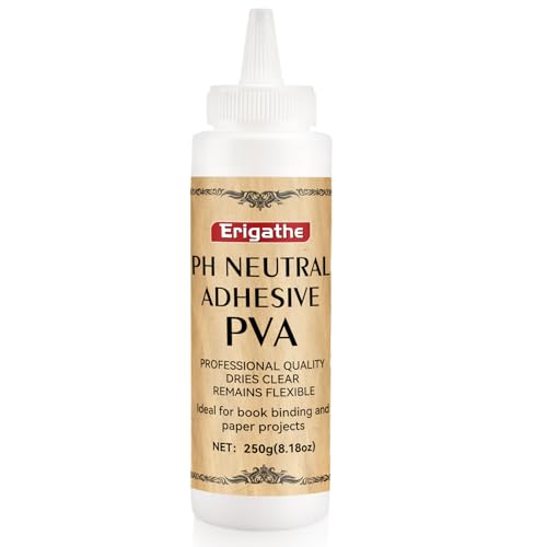 8.18oz Neutral PH PVA Glue,Book Binding Adhesive, Acid-Free,...
