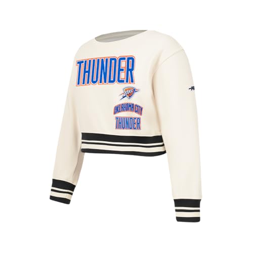 Image of Pro Standard Big Girls NBA Retro Classics Fleece Crewneck Sweatshirt
