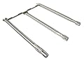 Hongso 69787 18 Inch Stainless Steel Burner Tube Set Kit Replacement Parts for Weber Spirit I & II 300 Series E310 S310 E320 S320 E330 S330 SP330 (Front Control Panel) Including Weber II GS4 Gas Grill