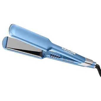 BaBylissPRO Nano Titanium Ultra-Sleek Hair Straightener, Flat Iron for All Hair Types