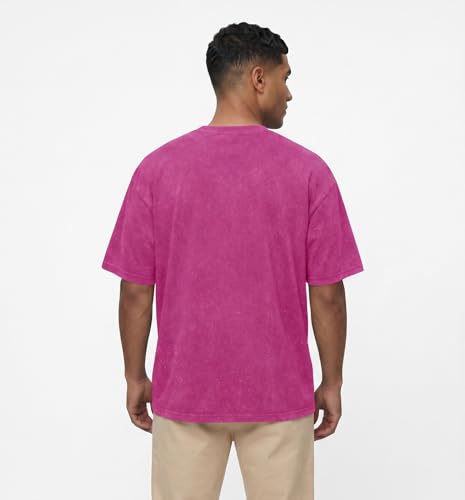 Image of Oversized Tshirts for Men Short Sleeve Vintage Washed Basic Loose Tees 2026