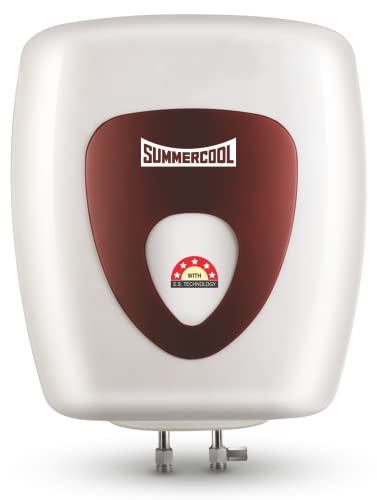 Summercool Ferrow 10L geyser 5 star | Water Heater| Extremely Energy Efficient |High Density Insulation | Advanced Thermostat & Thermal Cut-out Mechanism | Anti-rust exterior coating (10 Ltr) Summercool Ferrow 10L geyser 5 star | Water Heater| Extremely Energy Efficient |High Density Insulation | Advanced Thermostat & Thermal Cut-out Mechanism | Anti-rust exterior coating (10 Ltr)
