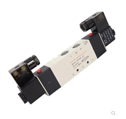 Électrovanne 5 ports 3 positions 4V330E-10 220V pour circuit pneumatique