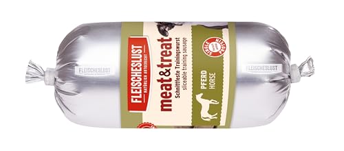Meat & Treat Pferd Wurst (30 x 200 Gramm)
