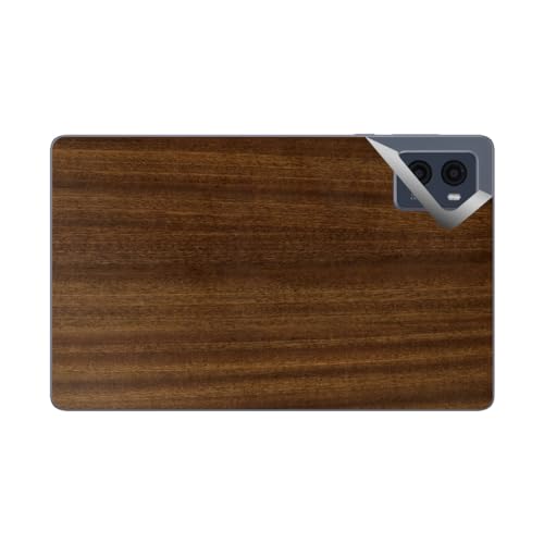 PDA工房 スキンシール LAVIE Tab T9 T0995/HAS, TAB09/Q01 (8.8型ワイド・2024年春モデル) 対応 【木目調・マホガニー】